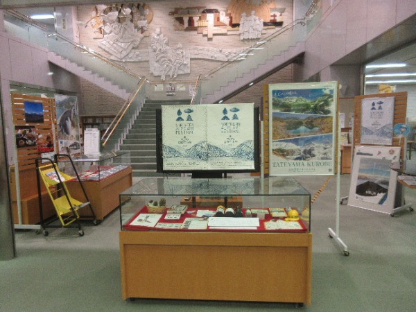 展示の様子を写した写真です
